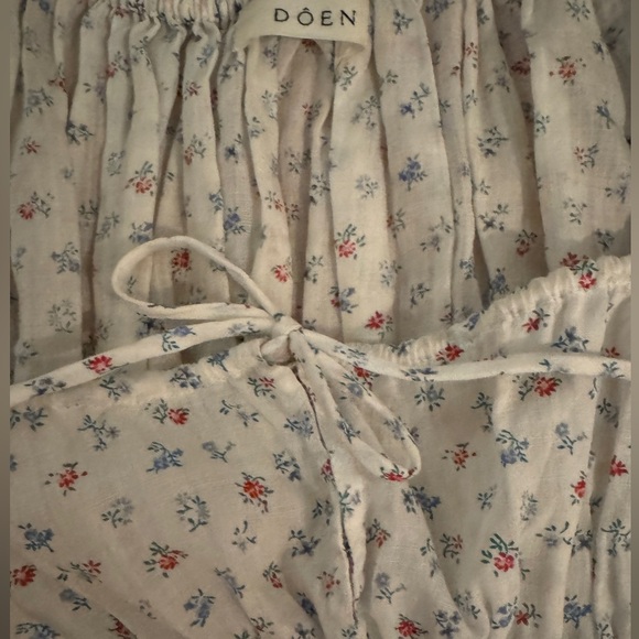 Doen Adie Top Painted Boutique XS EUC 100% Organic Cotton - Picture 5 of 6